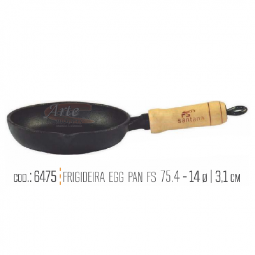 Egg Pan 14 x 28 Sem Tampa em Ferro Fundido - 6475